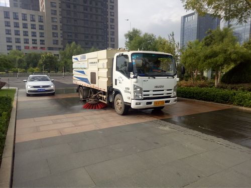 环卫机械车辆路面作业，道路环卫车？